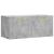 Dulap de perete, gri beton, 80x36,5x35 cm, lemn compozit GartenMobel Dekor