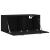 Dulap de perete, negru, 80x36,5x35 cm, lemn compozit GartenMobel Dekor