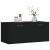 Dulap de perete, negru, 80x36,5x35 cm, lemn compozit GartenMobel Dekor