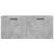 Dulap de perete, gri beton, 80x36,5x35 cm, lemn compozit GartenMobel Dekor