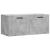Dulap de perete, gri beton, 80x36,5x35 cm, lemn compozit GartenMobel Dekor