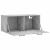 Dulap de perete, gri beton, 80x36,5x35 cm, lemn compozit GartenMobel Dekor