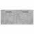 Dulap de perete, gri beton, 80x36,5x35 cm, lemn compozit GartenMobel Dekor