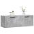 Dulap de perete, gri beton, 100x36,5x35 cm, lemn prelucrat GartenMobel Dekor