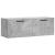 Dulap de perete, gri beton, 100x36,5x35 cm, lemn prelucrat GartenMobel Dekor