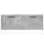 Dulap de perete, gri beton, 100x36,5x35 cm, lemn prelucrat GartenMobel Dekor