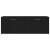 Dulap de perete, negru, 100x36,5x35 cm, lemn compozit GartenMobel Dekor