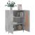 Servantă, gri beton, 69,5x34x90 cm, lemn compozit GartenMobel Dekor