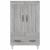 Dulap gri Sonoma 69,5x31x115 cm, lemn prelucrat GartenMobel Dekor