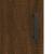 Dulap pe perete, stejar maro, 69,5x34x90 cm, lemn prelucrat GartenMobel Dekor