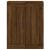 Dulap pe perete, stejar maro, 69,5x34x90 cm, lemn prelucrat GartenMobel Dekor