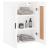 Dulap montat pe perete, alb, 69,5x34x90 cm, lemn prelucrat GartenMobel Dekor