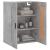 Dulap pe perete, gri beton, 69,5x34x90 cm, lemn prelucrat GartenMobel Dekor