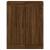 Dulap pe perete, stejar maro, 69,5x34x90 cm, lemn prelucrat GartenMobel Dekor
