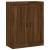 Dulap pe perete, stejar maro, 69,5x34x90 cm, lemn prelucrat GartenMobel Dekor