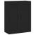 Dulap montat pe perete, negru, 69,5x34x90 cm, lemn prelucrat GartenMobel Dekor