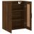 Dulap pe perete, stejar maro, 69,5x34x90 cm, lemn prelucrat GartenMobel Dekor