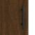 Dulap pe perete, stejar maro, 69,5x34x90 cm, lemn prelucrat GartenMobel Dekor