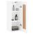 Dulap de perete, alb, 34,5x34x90 cm, lemn prelucrat GartenMobel Dekor