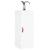 Dulap de perete, alb, 34,5x34x90 cm, lemn prelucrat GartenMobel Dekor