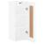 Dulap de perete, alb extralucios, 34,5x34x90 cm, lemn prelucrat GartenMobel Dekor