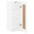 Dulap de perete, alb, 34,5x34x90 cm, lemn prelucrat GartenMobel Dekor