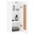 Dulap de perete, alb, 34,5x34x90 cm, lemn prelucrat GartenMobel Dekor