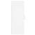 Dulap de perete, alb, 34,5x34x90 cm, lemn prelucrat GartenMobel Dekor