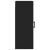 Dulap de perete, negru, 34,5x34x90 cm, lemn prelucrat GartenMobel Dekor