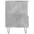 Noptiere, 2 buc., gri beton, 40x35x50 cm, lemn compozit GartenMobel Dekor
