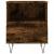 Noptiere, 2 buc., stejar fumuriu, 40x35x50 cm, lemn compozit GartenMobel Dekor