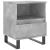 Noptiere, 2 buc., gri beton, 40x35x50 cm, lemn compozit GartenMobel Dekor