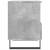 Noptiere, 2 buc., gri beton, 40x35x50 cm, lemn compozit GartenMobel Dekor