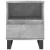 Noptiere, 2 buc., gri beton, 40x35x50 cm, lemn compozit GartenMobel Dekor