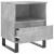 Noptiere, 2 buc., gri beton, 40x35x50 cm, lemn compozit GartenMobel Dekor
