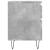Noptiere, 2 buc., gri beton, 40x35x50 cm, lemn compozit GartenMobel Dekor