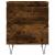 Noptiere, 2 buc., stejar fumuriu, 40x35x50 cm, lemn compozit GartenMobel Dekor