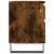 Noptiere, 2 buc., stejar fumuriu, 40x35x50 cm, lemn compozit GartenMobel Dekor
