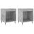 Noptiere, 2 buc., gri beton, 40x35x50 cm, lemn compozit GartenMobel Dekor