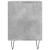 Noptiere, 2 buc., gri beton, 40x35x50 cm, lemn compozit GartenMobel Dekor