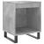 Noptiere, 2 buc., gri beton, 40x35x50 cm, lemn compozit GartenMobel Dekor