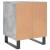 Noptiere, 2 buc., gri beton, 40x35x50 cm, lemn compozit GartenMobel Dekor
