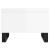 Mese de cafea 2 buc. alb extralucios 50x46x35 cm lemn compozit GartenMobel Dekor