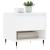 Mese de cafea 2 buc. alb extralucios 50x46x50 cm lemn compozit GartenMobel Dekor