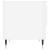 Mese de cafea 2 buc. alb extralucios 50x46x50 cm lemn compozit GartenMobel Dekor
