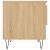 Mese de cafea 2 buc. stejar sonoma 50x46x50 cm lemn compozit GartenMobel Dekor