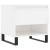 Mese de cafea 2 buc. alb extralucios 50x46x50 cm lemn compozit GartenMobel Dekor