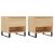 Mese de cafea 2 buc. stejar sonoma 50x46x50 cm lemn compozit GartenMobel Dekor
