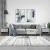 Mese de cafea, 2 buc., gri beton, 50x46x50 cm, lemn compozit GartenMobel Dekor