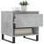 Mese de cafea, 2 buc., gri beton, 50x46x50 cm, lemn compozit GartenMobel Dekor